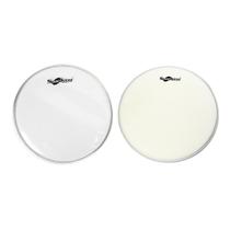 Kit Pele de Bateria Ataque Porosa Branca 10 + Resposta Spanking