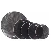 Kit Pele Muda para Bateria Luen DP Silent Head Fusion 10" 12 " 14" 14"