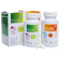 Kit Pele Perfeita Suplemento Siliciee + Solarie - Divinitè