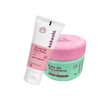 Kit Pele Radiante Hidratante Pele de Porcelana Creme Pele Plena Kokeshi Kit Pele Radiante Hidratante Pele de Porcelana Creme Pele Plena Kokeshi