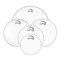 Kit Pele UNO Evans G2 Clear 10"12"13"14"18" UPG2CLF18 - Fusion Pack