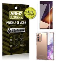 Kit Película 3D Fácil Aplicação Galaxy Note 20 Ultra Película 3D + Capa Anti Impacto - Armyshield