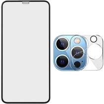 Kit Película 3D Vidro + Película Câmera Traseira para Iphone 12 Pto Max Kit Película 3D Vidro + Película Câmera Traseira para Iphone 12 Pto Max