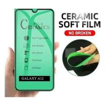 Kit Película 9D Cerâmica Inquebravel Anti Shock Samsung Galaxy M12 + Capa Anti Choque - MOKINGO