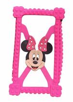 Kit Pelicula + Capa Protetora Bumper para Tablet de 7 Polegadas Minnie Mickey Mouse - Resistente a Impactos