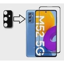Kit Película Ceramica Nano 9d Para Samsung Galaxy M52 5G + Película de Camera 3D