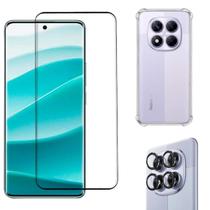 Kit Película Cerâmica Para Redmi Note 14 Pro 5G Lente da Câmera Capa Capinha