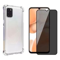 Kit Pelicula Cerâmica Privacidade 3d + Capinha Para Samsung Galaxy A31 Kit Pelicula Cerâmica Privacidade 3d + Capinha Para Samsung Galaxy A31