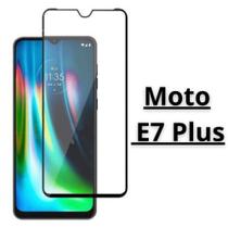 Kit Película de Vidro 3D + Capa Anti Impactos Motorola Moto E7 Plus