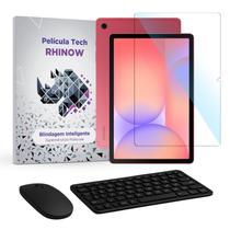 Kit Película de vidro para Samsung Galaxy Tab S10 Lite 10,9" + Teclado e Mouse (Preto)