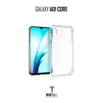 Kit Película Flexivel de Cerâmica + Capinha Samsung A01 Core Anti Shock Transparente TPU