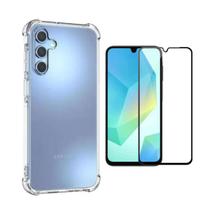 Kit Película Frontal 3D + Capa Silicone para Galaxy A16 5G