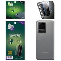 Kit Película HPrime para Samsung Galaxy S20 Ultra 6.9 Traseira Curves Pro + Lens Protect / Câmera