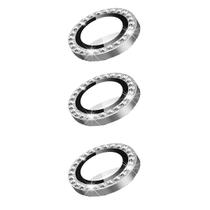 Kit Película Lente Câmera Compatível Com Samsung Galaxy A05 A06 A05S A25 A14 A15 A34 A54 A16 A35 A55 Cor:prata brilhoTa