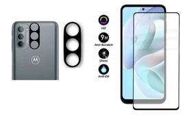 Kit Película Nano Lente Câmera P/ Motorola Moto G31 G41 6.4 + Película Frontal A Sua Escolha