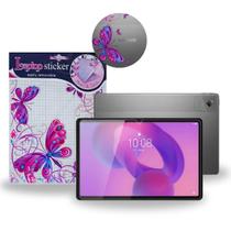 Kit Película P/ Tablet Lenovo Idea Tab 11 + Adesivo Borboleta