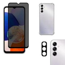 Kit Película Privativa 3D + Capa Samsung Galaxy A14 5G + Câmera