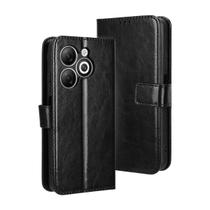 Kit Película Privativa + Capa Carteira Para Infinix Hot 40I