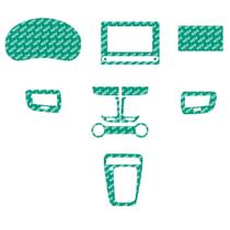 Kit Película Proteção Interna KIA STONIC (A PARTIR 2022)