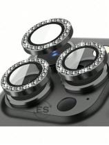 Kit Película Protetora Lente Câmera Strass Brilho 11 12 13 14 15 Pro max Kit Película Protetora Lente Câmera Strass Brilho 11 12 13 14 15 Pro max