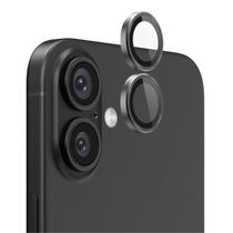 Kit película protetora para lente de câmera iPhone 16 e iPhone 16 plus