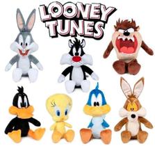Kit Pelúcia Looney Tunes Taz, Frajola, Patolino E Piu Piu Kit Pelúcia Looney Tunes Taz, Frajola, Patolino E Piu Piu