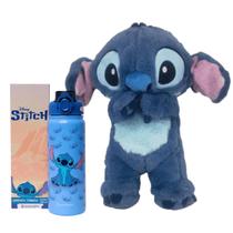 Kit Pelúcia Stitch Peek a Boo Com Garrafinha Infantil