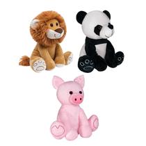 Kit Pelúcias Buba Meu Leãozinho, Meu Pandinha e Porquinho Kit Pelúcias Buba Meu Leãozinho, Meu Pandinha e Porquinho