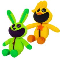 Kit Pelúcias Poppy Playtime Cap 3 Kickinchiken E Coelho Hoppy Kit Pelúcias Poppy Playtime Cap 3 Kickinchiken E Coelho Hoppy