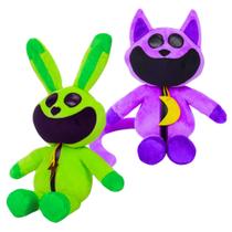 Kit Pelúcias Poppy Playtime Cap 3Cat Nap E Hoppy Coelho Kit Pelúcias Poppy Playtime Cap 3Cat Nap E Hoppy Coelho