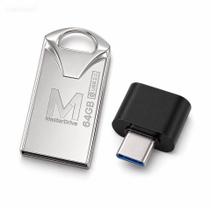 Kit Pen Drive 64gb Metal MASTERDRIVE Original E Adaptador Otg Celular Kit Pen Drive 64gb Metal MASTERDRIVE Original E Adaptador Otg Celular