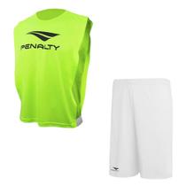 Kit Penalty Futebol Colete + Calção Masculino