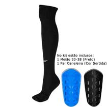 Kit Penalty Meião Futebol Matis Infantil 33 - 38 + Caneleira