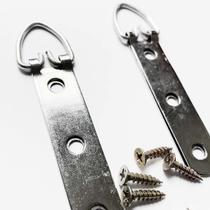 Kit Pendurador De Quadros Espelhos Tipo Argola 3 Furos 10 Un