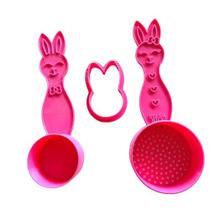 Kit Peneira e Colher Medidora Multifuncional com Mini Cortador - D250331 - D250304