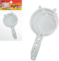 Kit Peneiras De Plastico Com 3 Peças 7 9 E 11Cm