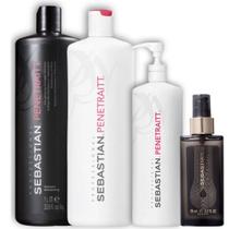 Kit Penetraitt Sh 1000ml + Cond 1000ml + Masc 500ml + Dark Óleo 95ml Kit Penetraitt Sh 1000ml + Cond 1000ml + Masc 500ml + Dark Óleo 95ml