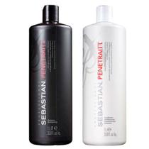 Kit Penetraitt Tamanho Profissional Sebastian - Shampoo + Condicionador
