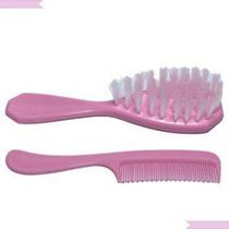 Kit Pente + Escova de Cabelo Infantil Cefisa