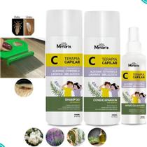 Kit Pente Fino Piolho Lêndea M Mari'S Elimina Acaba Piolhos