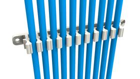 Kit Pente Organizador Cabos De Rede Fixar Parede