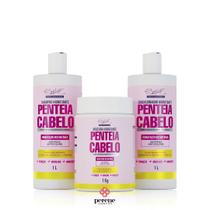 Kit Penteia Cabelo 1L Belkit Kit Penteia Cabelo 1L Belkit