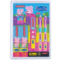 Kit Peppa Pig - Edição Comemorativa 30 Anos - Dentalclean