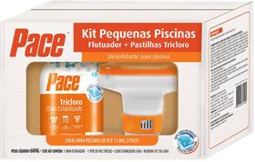 Kit Pequenas Piscinas Pace HTH Flutuador + Pastilhas Tricolor 600gr