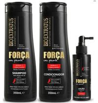 Kit pequeno Bio Extratus Força C/Pimenta Sh + Cond + Loção Kit pequeno Bio Extratus Força C/Pimenta Sh + Cond + Loção