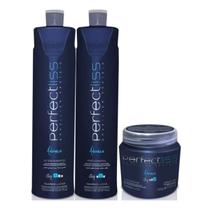 Kit Perfect liss Advance Escova Progressiva 1 Litro 3 Passos