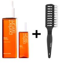 Kit Perfect Serum Original Serum 100ml Serum 30ml Mise En Scene / Escova Vent Brush Tigi