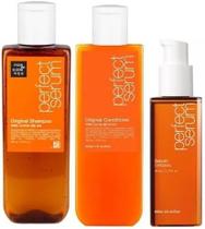 Kit perfect serum original shampoo 200ml condicionador 200ml serum original 80ml mise en scene
