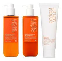 Kit perfect serum shampoo + condicionador 530ml + tratamento 180ml mise en scene