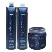 Kit Perfectliss Advance 1 Litro - Visat Hair Kit Perfectliss Advance 1 Litro - Visat Hair